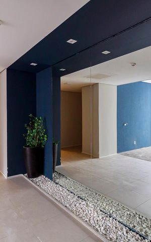 Apartamento à venda com 44m², 2 quartos e 1 vaga Apartamento à venda com 44m², 2 quartos e 1 vagaHall Social Bloco