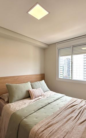 Apartamento à venda com 44m², 2 quartos e 1 vaga Apartamento à venda com 44m², 2 quartos e 1 vagaSuíte