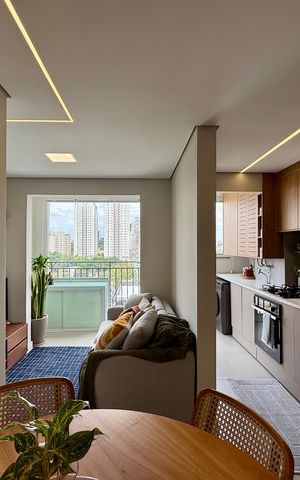 Apartamento à venda com 44m², 2 quartos e 1 vaga Apartamento à venda com 44m², 2 quartos e 1 vagaSala