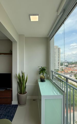 Apartamento à venda com 44m², 2 quartos e 1 vaga Apartamento à venda com 44m², 2 quartos e 1 vagaSacada
