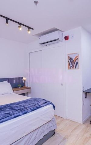 Apartamento à venda com 21m², 1 quarto e sem vaga