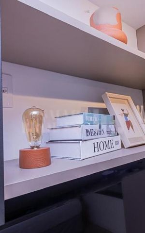 Apartamento à venda com 21m², 1 quarto e sem vaga