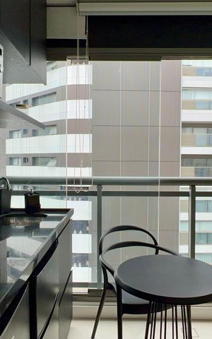Studio para alugar com 31m², 1 quarto e 1 vaga Studio para alugar com 31m², 1 quarto e 1 vagaCozinha