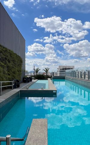 Studio para alugar com 31m², 1 quarto e 1 vaga Studio para alugar com 31m², 1 quarto e 1 vagaPiscina