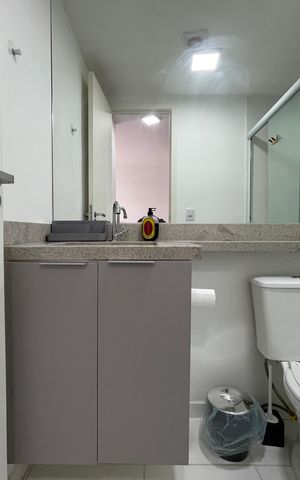Apartamento para alugar com 30m², 1 quarto e sem vaga Apartamento para alugar com 30m², 1 quarto e sem vagaBanheiro