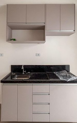 Apartamento para alugar com 28m², 1 quarto e sem vaga Apartamento para alugar com 28m², 1 quarto e sem vagaSala/Cozinha