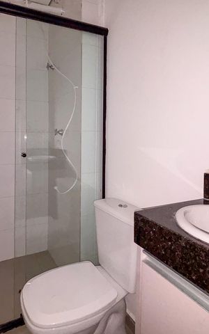 Apartamento para alugar com 28m², 1 quarto e sem vaga Apartamento para alugar com 28m², 1 quarto e sem vagaBanheiro Social