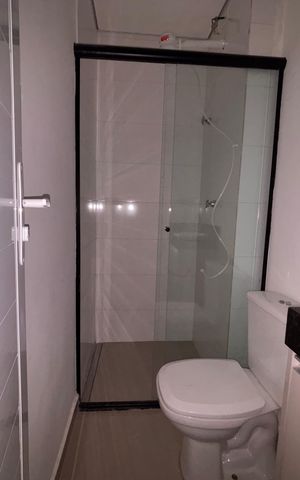 Apartamento para alugar com 28m², 1 quarto e sem vaga Apartamento para alugar com 28m², 1 quarto e sem vagaBanheiro Social