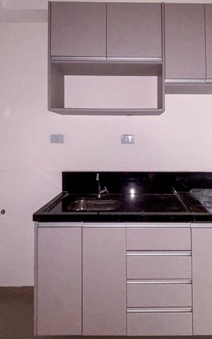 Apartamento para alugar com 28m², 1 quarto e sem vaga Apartamento para alugar com 28m², 1 quarto e sem vagaCozinha e Área de Serviço
