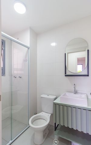 Apartamento à venda com 35m², 1 quarto e sem vaga Apartamento à venda com 35m², 1 quarto e sem vagaBanheiro