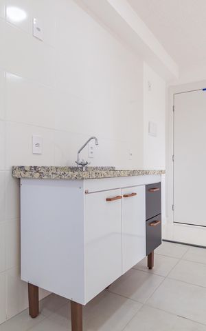 Apartamento à venda com 35m², 1 quarto e sem vaga Apartamento à venda com 35m², 1 quarto e sem vagaCozinha