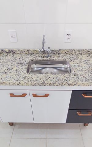 Apartamento à venda com 35m², 1 quarto e sem vaga Apartamento à venda com 35m², 1 quarto e sem vagaCozinha
