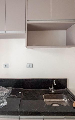 Apartamento para alugar com 28m², 1 quarto e sem vaga Apartamento para alugar com 28m², 1 quarto e sem vagaSala/Cozinha