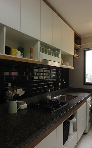 Apartamento à venda com 70m², 2 quartos e 2 vagasCozinha e Área de Serviço
