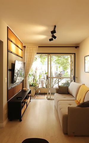 Apartamento à venda com 70m², 2 quartos e 2 vagasSala 