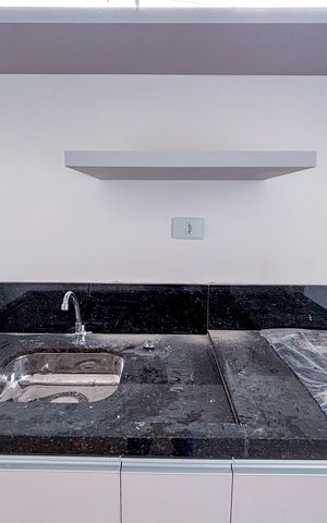 Apartamento para alugar com 28m², 1 quarto e sem vaga Apartamento para alugar com 28m², 1 quarto e sem vagaSala/Cozinha