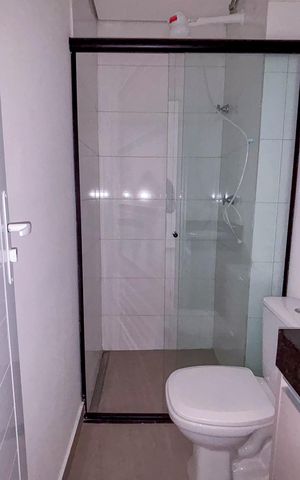 Apartamento para alugar com 28m², 1 quarto e sem vaga Apartamento para alugar com 28m², 1 quarto e sem vagaBanheiro Social