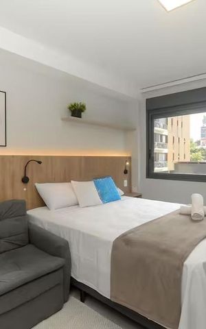 Studio à venda com 25m², 1 quarto e sem vaga Studio à venda com 25m², 1 quarto e sem vagaStudio