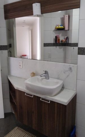 Apartamento à venda com 105m², 3 quartos e 2 vagas Apartamento à venda com 105m², 3 quartos e 2 vagasBanheiro Social