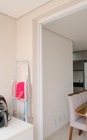 Apartamento à venda com 40m², 2 quartos e 1 vagaVaranda e área de serviço