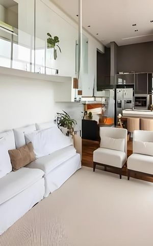 Apartamento para alugar com 130m², 1 quarto e 2 vagas