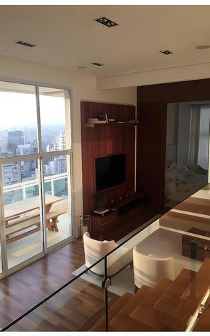 Apartamento para alugar com 130m², 1 quarto e 2 vagas