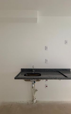 Studio à venda com 25m², 0 quarto e sem vaga Studio à venda com 25m², 0 quarto e sem vagaCozinha