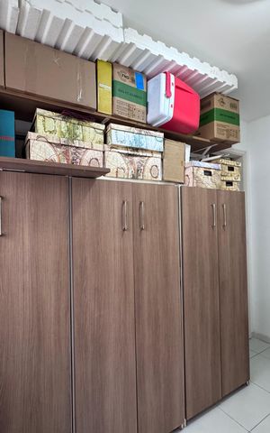 Apartamento à venda com 130m², 3 quartos e 3 vagas Apartamento à venda com 130m², 3 quartos e 3 vagasCozinha e Área de Serviço - Quarto