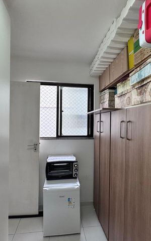 Apartamento à venda com 130m², 3 quartos e 3 vagas Apartamento à venda com 130m², 3 quartos e 3 vagasCozinha e Área de Serviço - Quarto