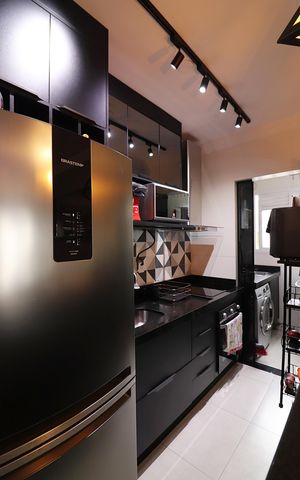 Apartamento à venda com 52m², 2 quartos e 1 vagaCozinha e Área de Serviço