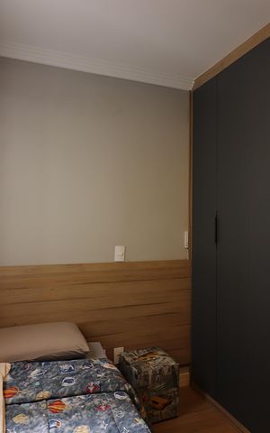 Apartamento à venda com 52m², 2 quartos e 1 vagaQuarto 2