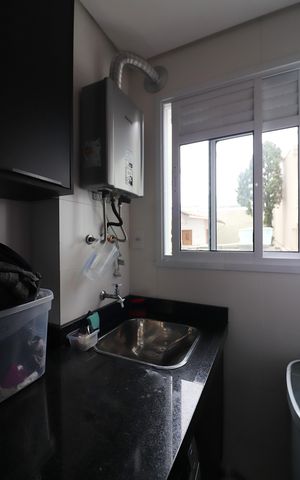 Apartamento à venda com 52m², 2 quartos e 1 vagaCozinha e Área de Serviço