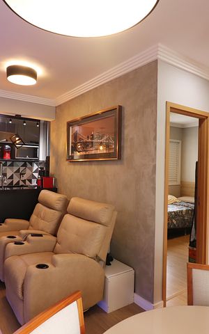 Apartamento à venda com 52m², 2 quartos e 1 vagaSala 