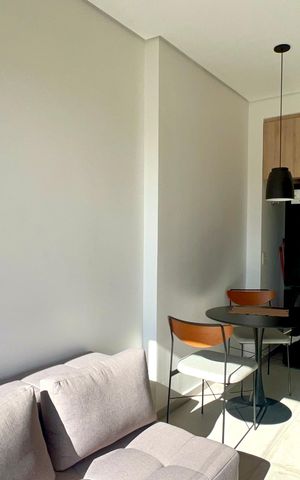 Studio à venda com 40m², 1 quarto e sem vaga Studio à venda com 40m², 1 quarto e sem vagaSala