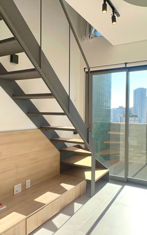 Studio à venda com 40m², 1 quarto e sem vaga Studio à venda com 40m², 1 quarto e sem vagaSala