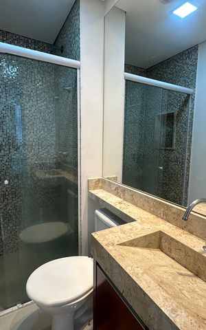 Apartamento para alugar com 26m², 1 quarto e 1 vagaBanheiro