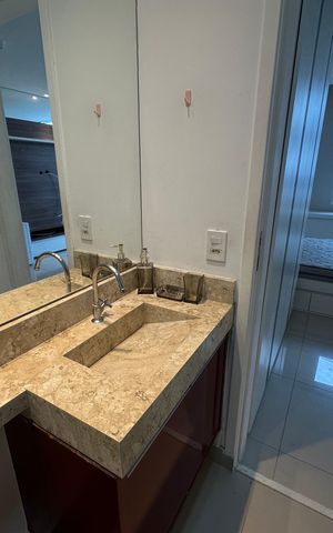 Apartamento para alugar com 26m², 1 quarto e 1 vagaBanheiro