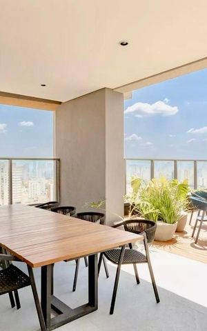 Studio para alugar com 27m², 1 quarto e sem vaga Studio para alugar com 27m², 1 quarto e sem vagaTerraço Espaço Gourmet