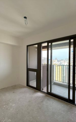 Studio para alugar com 27m², 1 quarto e sem vagaQuarto