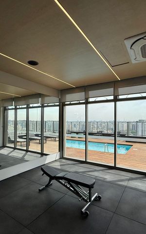 Studio para alugar com 27m², 1 quarto e sem vagaAcademia