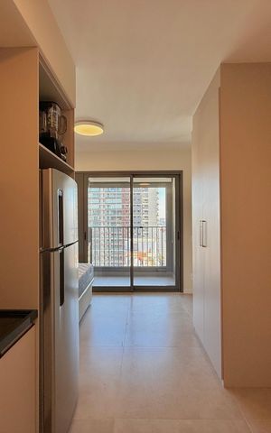 Studio para alugar com 27m², 1 quarto e sem vaga Studio para alugar com 27m², 1 quarto e sem vagaCozinha