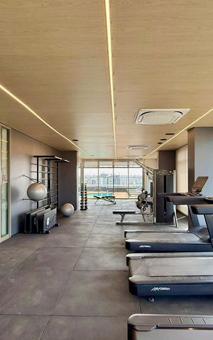 Studio para alugar com 27m², 1 quarto e sem vaga Studio para alugar com 27m², 1 quarto e sem vagaAcademia