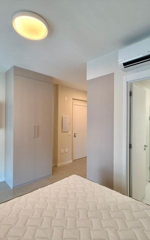 Studio para alugar com 27m², 1 quarto e sem vaga Studio para alugar com 27m², 1 quarto e sem vagaQuarto