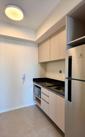 Studio para alugar com 27m², 1 quarto e sem vaga Studio para alugar com 27m², 1 quarto e sem vagaCozinha