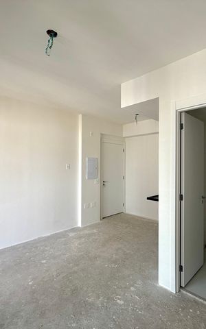 Studio para alugar com 27m², 1 quarto e sem vagaQuarto