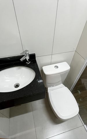 Apartamento para alugar com 40m², 2 quartos e sem vaga Apartamento para alugar com 40m², 2 quartos e sem vagaBanheiro Social