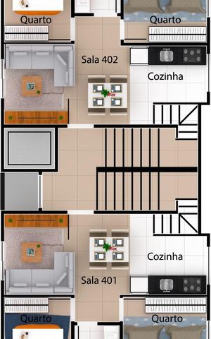 Apartamento à venda com 84m², 3 quartos e 1 vaga