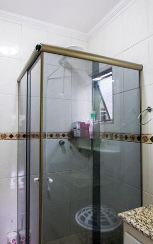 Apartamento à venda com 81m², 3 quartos e 2 vagas Apartamento à venda com 81m², 3 quartos e 2 vagasBanheiro social