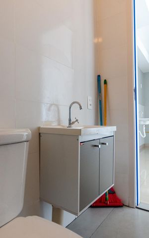 Apartamento para alugar com 34m², 2 quartos e sem vaga Apartamento para alugar com 34m², 2 quartos e sem vagaBanheiro
