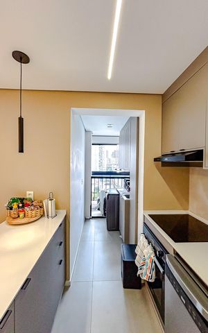 Apartamento à venda com 82m², 2 quartos e 1 vagaCozinha